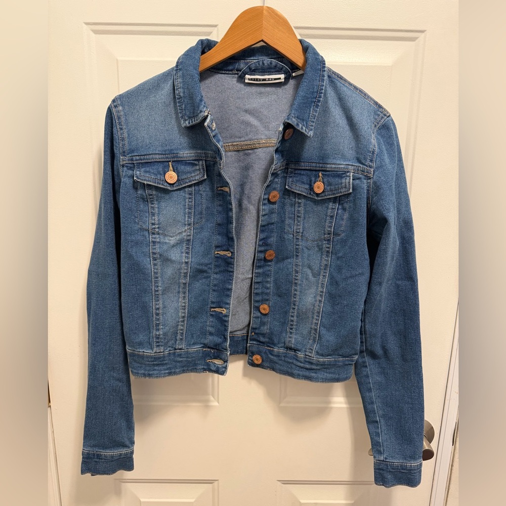 Noisy May Denim Blue Women's Jean Jacket